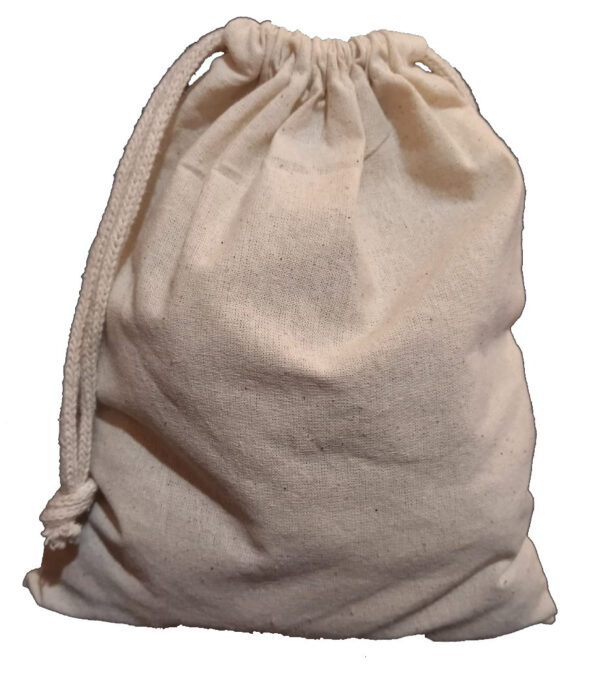 Saquito crea cruda 25X30 cm