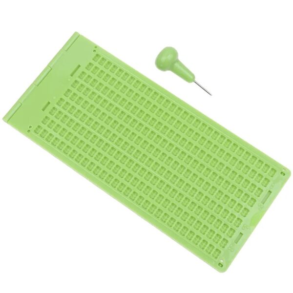 Tablero de escritura Braille 9 líneas y 30 celdas