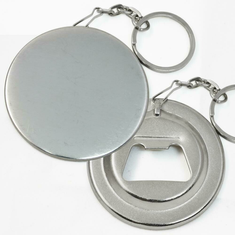 Chapita Llavero Destapador Metálica 56mm 58mm Pack 100*