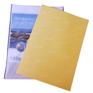Papel de sublimacion amarillo tamaño A3