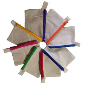 Monedero crea cruda tamaño 13X8 cm