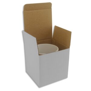 Cajita de cartón para taza de 11 onzas pack 36 unids