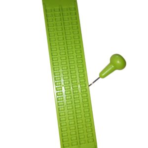 Tablero de escritura Braille 4 líneas 28 celdas