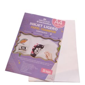 Papel transfer telas claras A3 20 hojas
