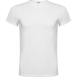 polera blanca tacto algodón niño