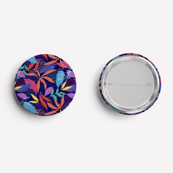 Chapitas Metálicas 58 mm con Alfiler – Pack x100 unidades | Insumo para Personalización y Merchandising